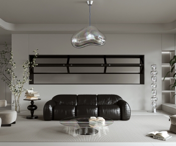 Modern A Living Room-ID:523988015