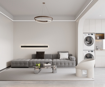 Modern A Living Room-ID:388369619