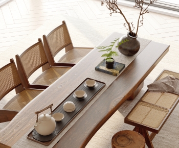 Wabi-sabi Style Tea Tables And Chairs-ID:753844988