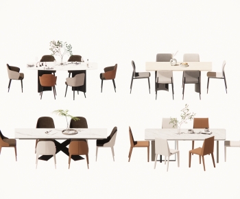 Modern Dining Table And Chairs-ID:830972913