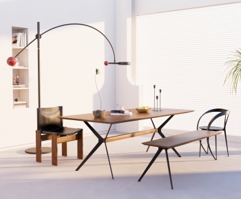 Modern Dining Table And Chairs-ID:938137051