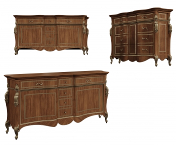American Style Side Cabinet/Entrance Cabinet-ID:519625907