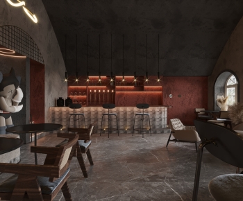 Industrial Style Cafe-ID:879127989