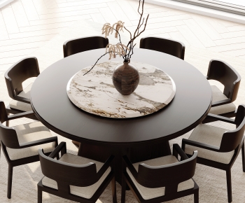 Modern Dining Table And Chairs-ID:989553933