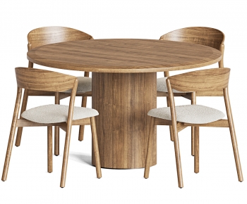 Modern Dining Table And Chairs-ID:313188085