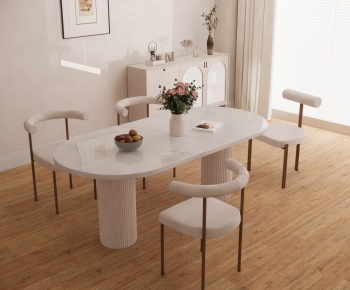 Modern Dining Table And Chairs-ID:724771021
