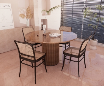 Modern Dining Table And Chairs-ID:163584959