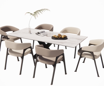 Modern Dining Table And Chairs-ID:164661881