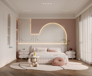 French Style Girl's Room Daughter's Room-ID:707199613