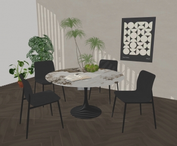 Modern Dining Table And Chairs-ID:722127916