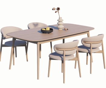 Modern Dining Table And Chairs-ID:930767066