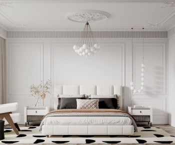 French Style Bedroom-ID:408015977