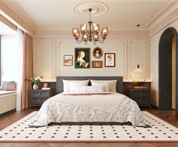 French Style Bedroom-ID:592051989