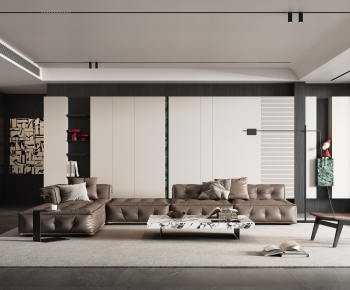 Modern A Living Room-ID:453125004
