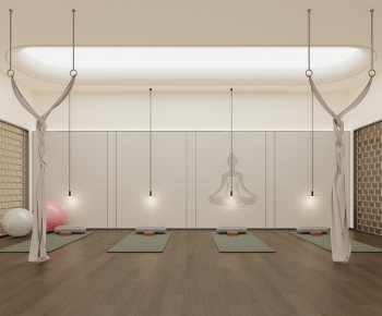 Modern Yoga Room-ID:386784087