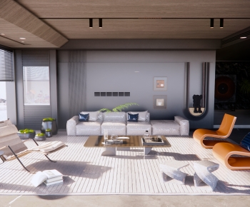 Modern A Living Room-ID:632662069