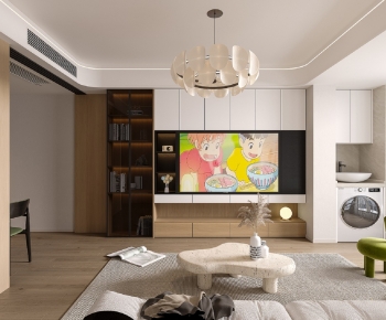 Modern A Living Room-ID:573012112