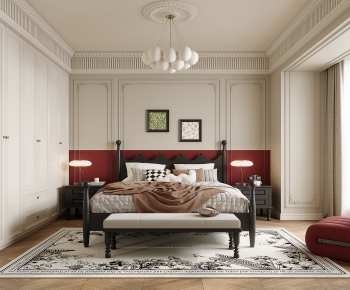 French Style Bedroom-ID:946580894