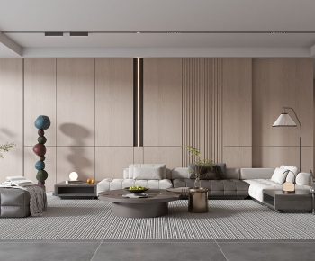 Modern A Living Room-ID:503499031