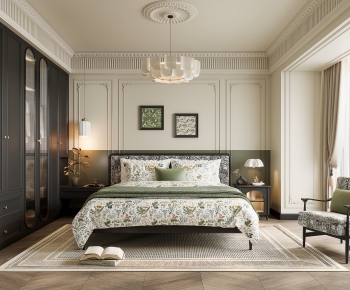 French Style Bedroom-ID:854597091