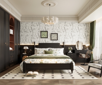 French Style Bedroom-ID:967715985