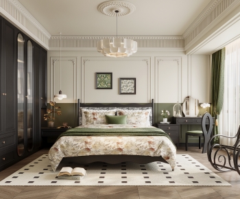 French Style Bedroom-ID:465213062