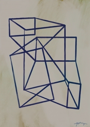 几何抽象画-ID:5985583
