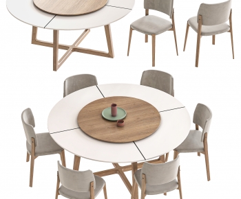 Modern Dining Table And Chairs-ID:793544051