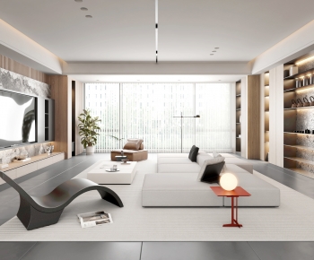 Modern A Living Room-ID:683912049