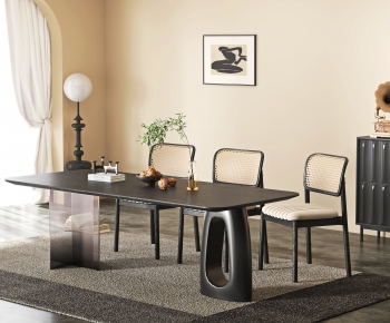 Modern Dining Table And Chairs-ID:758775953