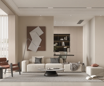 Modern A Living Room-ID:592724088