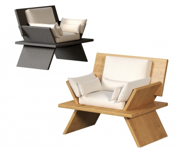 Wabi-sabi Style Lounge Chair-ID:307950028