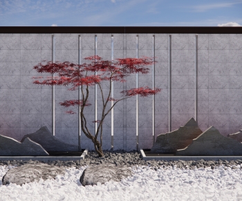 New Chinese Style Landscape Wall-ID:595710995