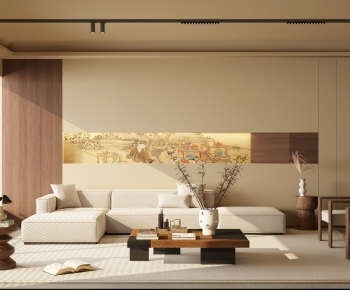 Modern A Living Room-ID:720966109