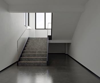 Modern Office Stairwell-ID:458621985