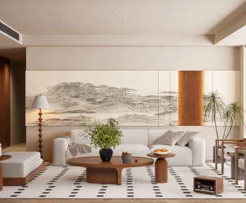 Modern A Living Room-ID:700295931
