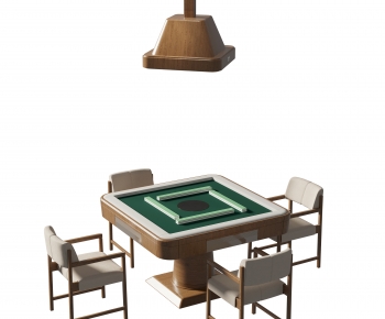 Modern Mahjong Tables And Chairs-ID:756483083