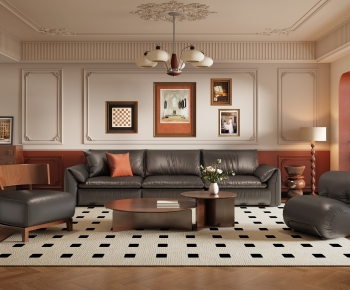 French Style A Living Room-ID:841814041