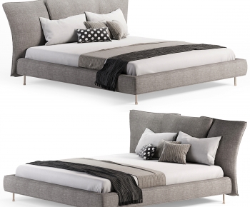 Modern Double Bed-ID:168294911