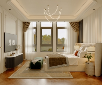 French Style Bedroom-ID:739686013