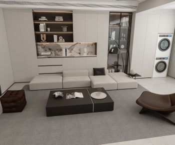 Modern A Living Room-ID:803000934