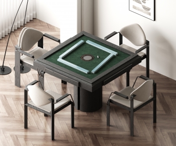 Modern Mahjong Tables And Chairs-ID:857539227