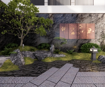 New Chinese Style Garden-ID:365800914