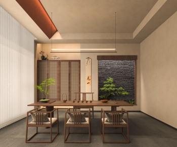 New Chinese Style Tea House-ID:519160034