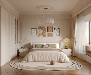 French Style Bedroom-ID:409369956