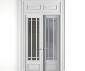 Simple European Style Double Door-ID:210000993