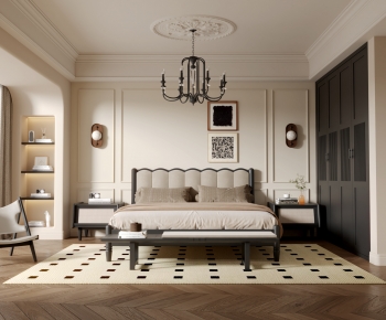 French Style Bedroom-ID:494570971