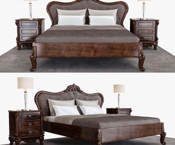 American Style Double Bed-ID:765399923