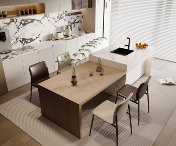 Modern Dining Table And Chairs-ID:433371077