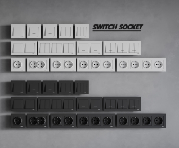 Modern Switch Socket Panel-ID:755019298